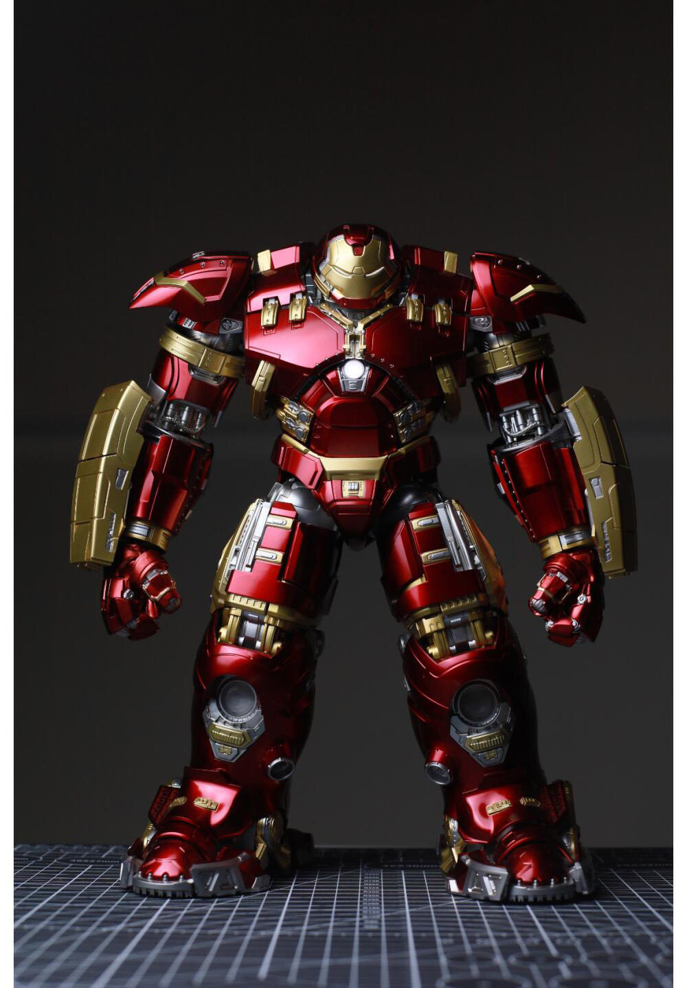 山姆代购正品漫威大号反浩克装甲模型关节可动手办拼装玩具钢铁侠